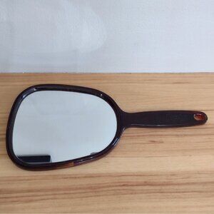 Vintage 1995 Goody Mirror #1403 Handheld Plastic Mirror Brown